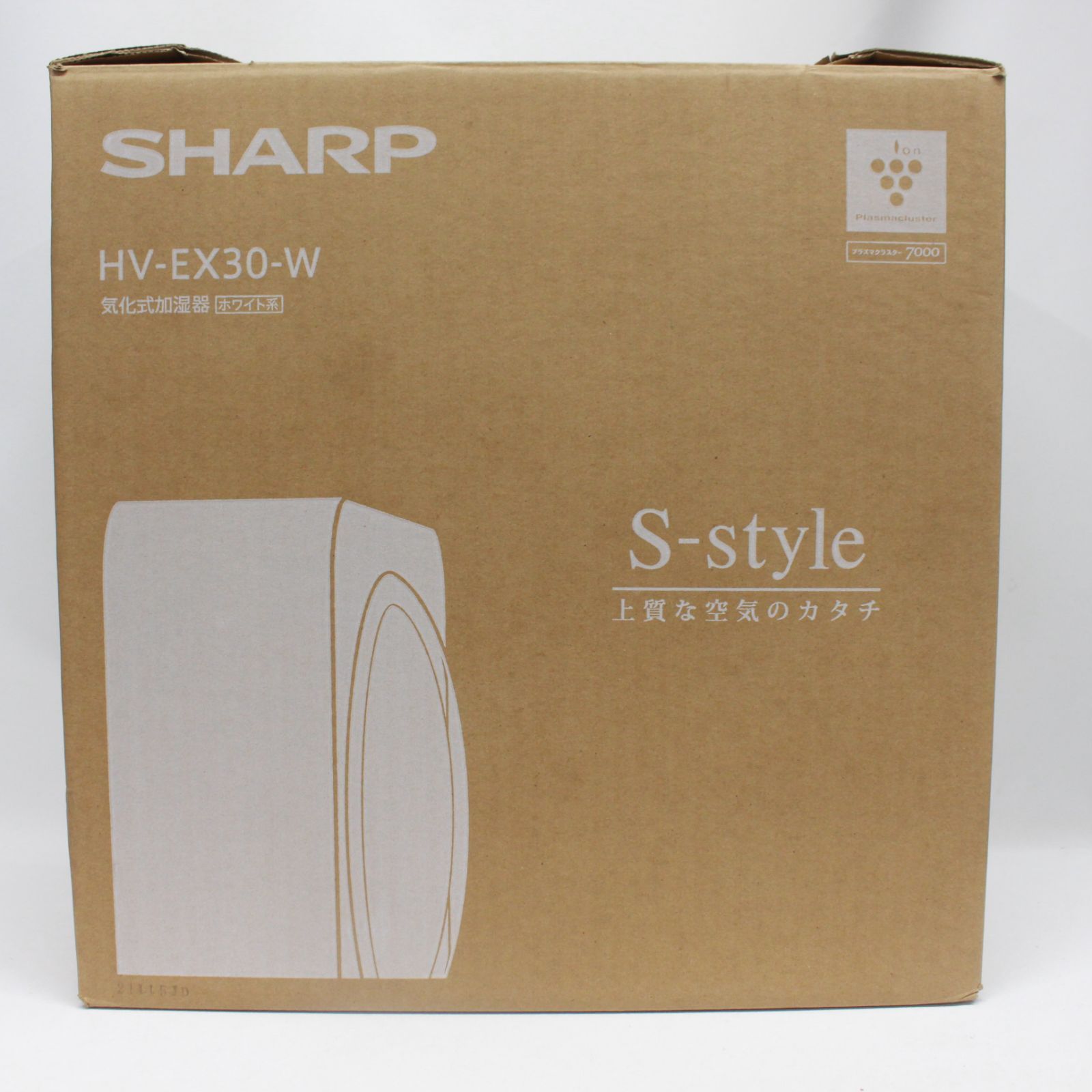☆1561 SHARP 気化式加湿器 HV-EX30-W - メルカリ