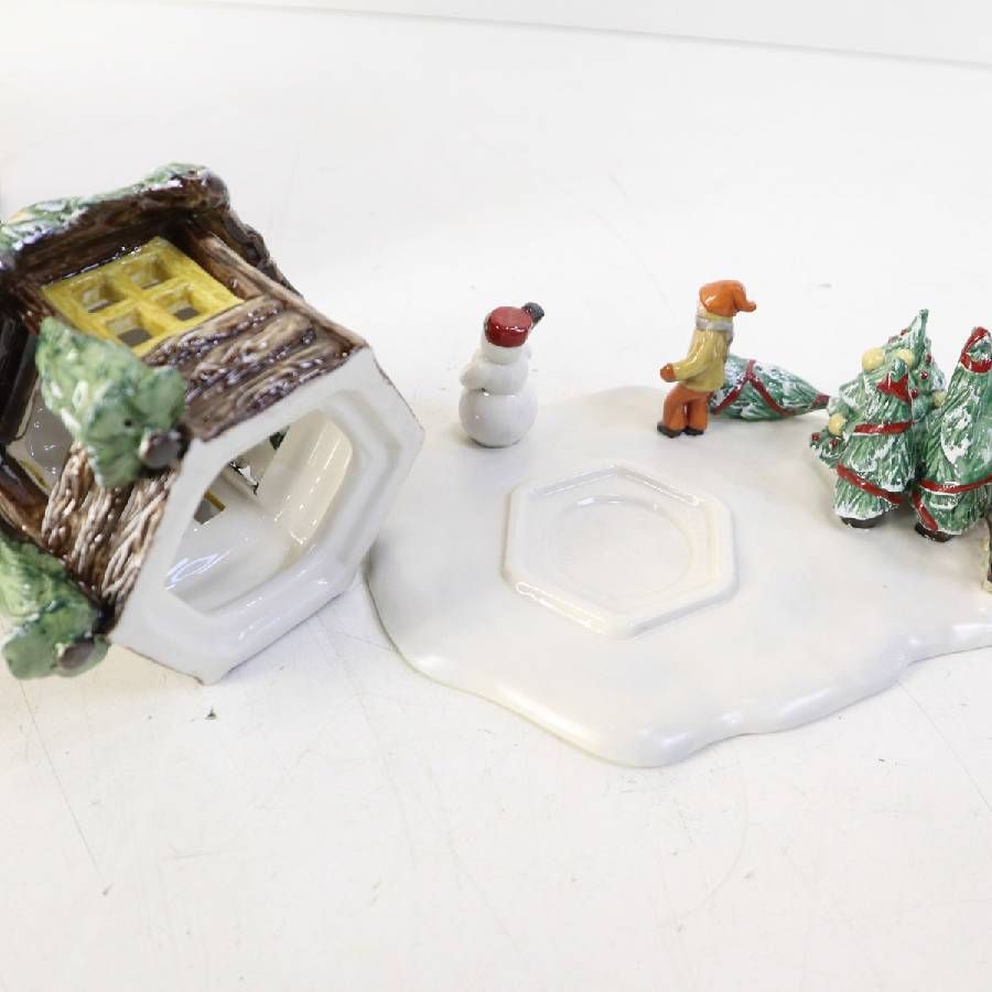 美品 ビレロイ＆ボッホ ノスタルジックマーケット クリスマス