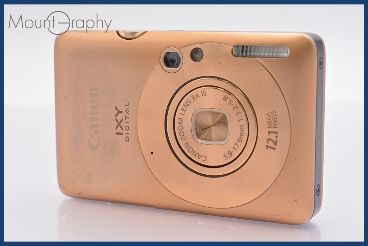 ☆実用美品☆ キヤノン Canon IXY DIGITAL 210 IS 3x 同梱可 #yk3432