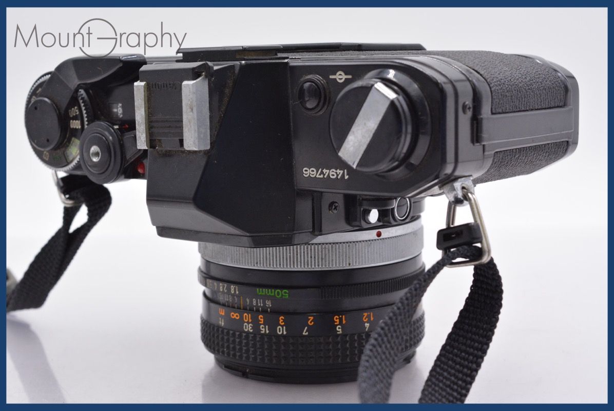 ☆実用美品☆ キヤノン Canon AE-1 + Canon FD 50mm F1.8 S.C. ☆完動