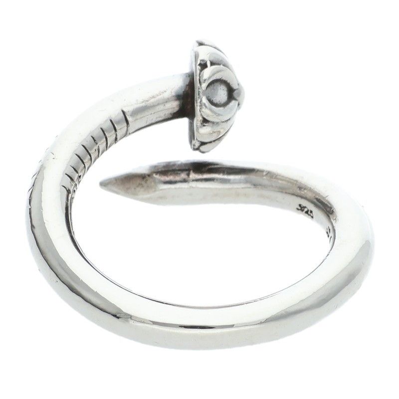 クロムハーツ NAIL CRSBALL/ネイルクロスボール シルバーリング メンズ