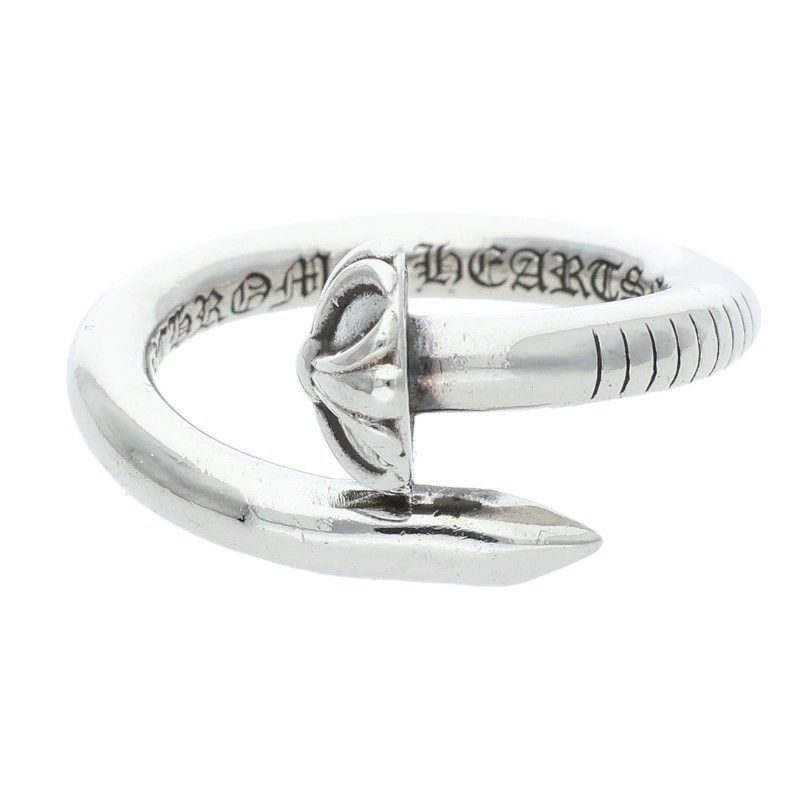 クロムハーツ NAIL CRSBALL/ネイルクロスボール シルバーリング メンズ