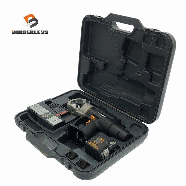 Panasonic パナソニック 12 V 充電式圧着機 EZ 3902 バッテリー 2 8 Ah 付き 充電器付き120019