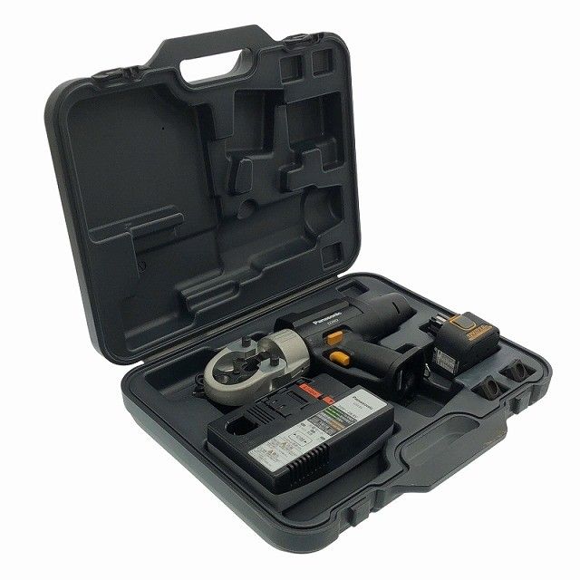 Panasonic パナソニック 12 V 充電式圧着機 EZ 3902 バッテリー 2.8 Ah 付き 充電器付き120019