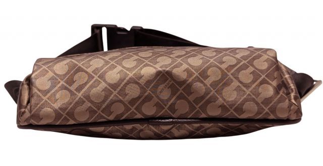 【未使用】ゲラルディーニ　ウエストバッグ　ボディバッグ　ソフティー　ブラウン 未使用】ゲラルディーニ ウエストバッグ ボディバッグ ソフティー