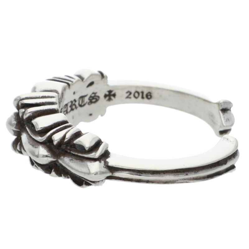 クロムハーツ BABY CLSC/ベイビークラシックダブルフローラル シルバー