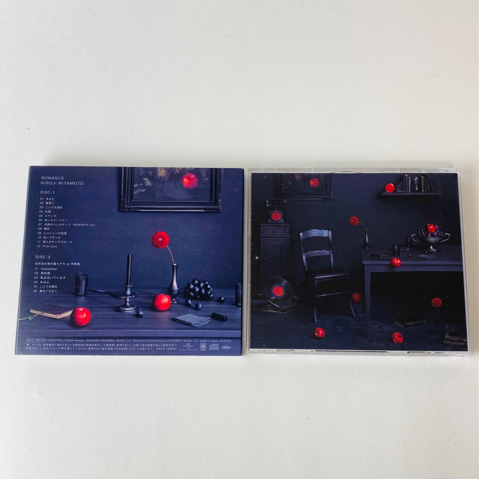 宮本浩次　CDセット 初回限定盤) 宮本浩次(エレファントカシマシ) / ROMANCE (スリーブ