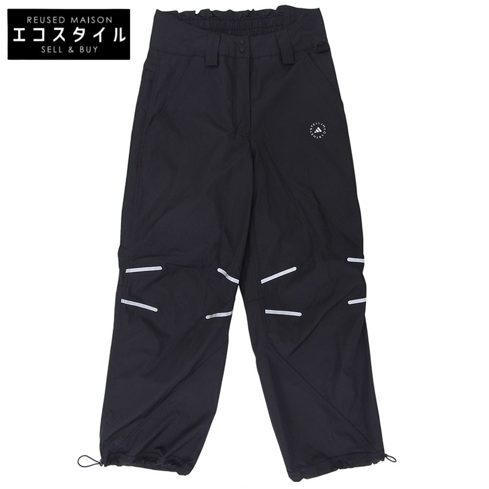 adidas アディダス ×Stella McCartney ウーブン トラックパンツ ボトムス レディース ブラック S JW 2687 25年製