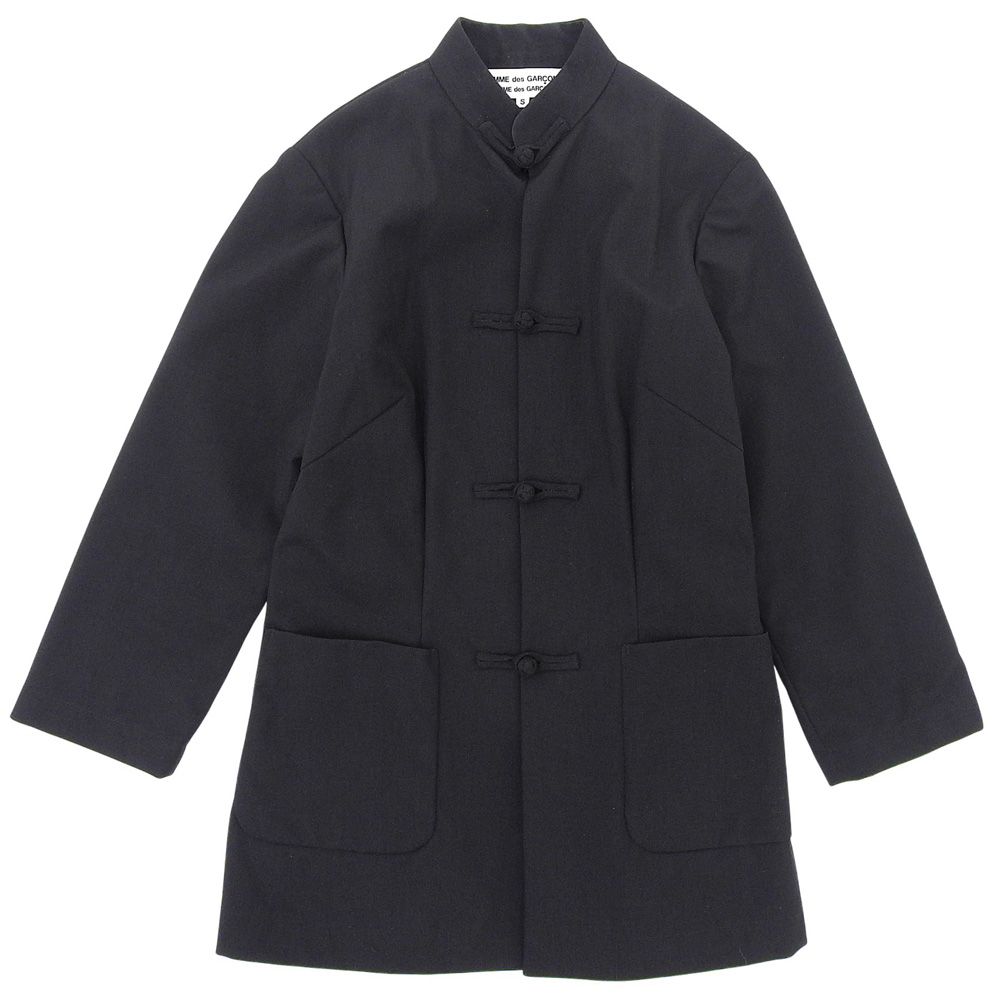 コムデギャルソンコムデギャルソン　チャイナジャケット 21FW新作 コムデギャルソン チャイナジャケット (COMME des GARCONS