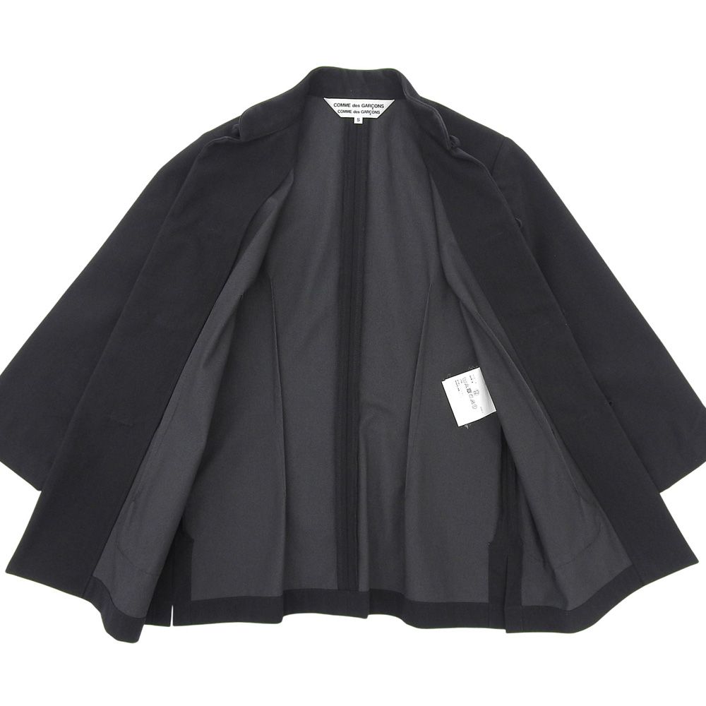 コムデギャルソン　コムコム　チャイナノーカラージャケット 21FW新作 コムデギャルソン チャイナジャケット (COMME des GARCONS