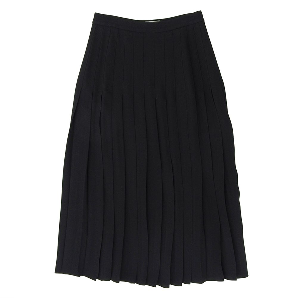 CELINE セリーヌ プリーツ スカート レディース ブラック 34