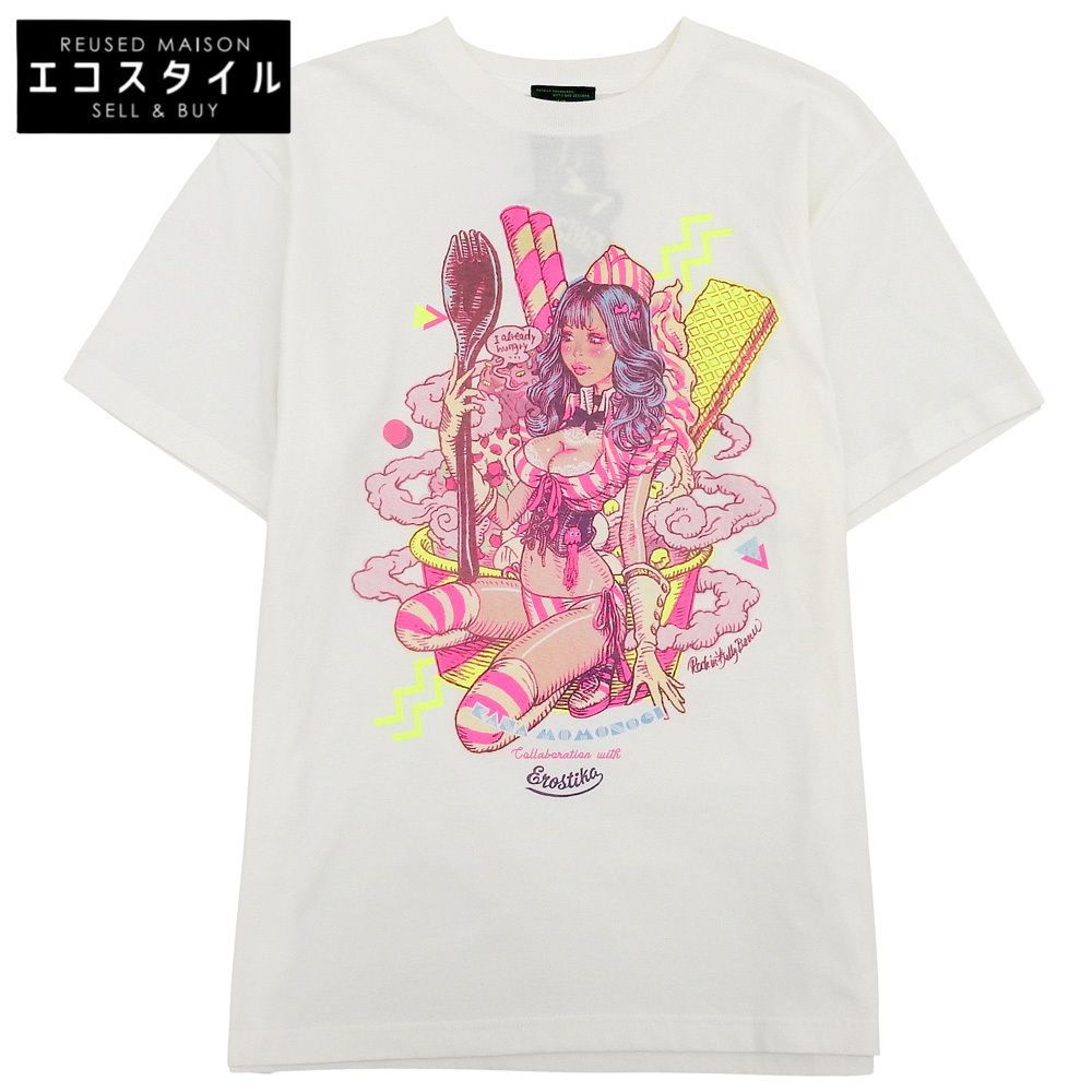 EROSTIKA エロスティカ 新品同様 Ice Cream Lover コットン Tシャツ