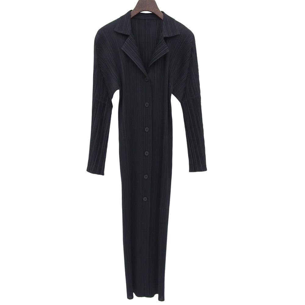 美品 PLEATS PLEASE プリーツ ロングカーディガン 2 ブラック 美品 PLEATS PLEASE プリーツ ロングカーディガン 2 ブラック PLEATS