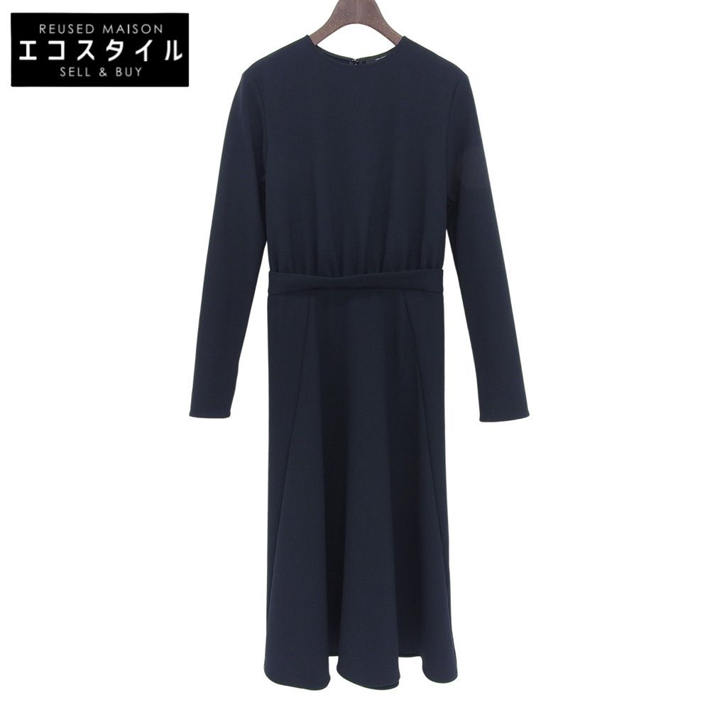 YOKOCHAN ヨーコチャン ウエストドッキング ロングスリーブ ワンピース