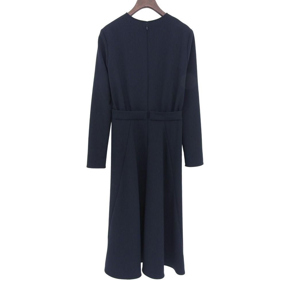 YOKOCHAN ヨーコチャン ウエストドッキング ロングスリーブ ワンピース