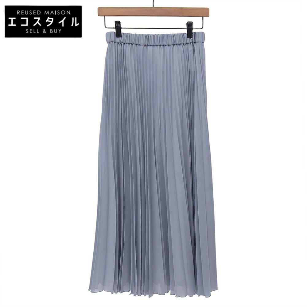 GRACE グレースコンチネンタル チンツプリーツ スカート レディース ブルー 36 24 AW