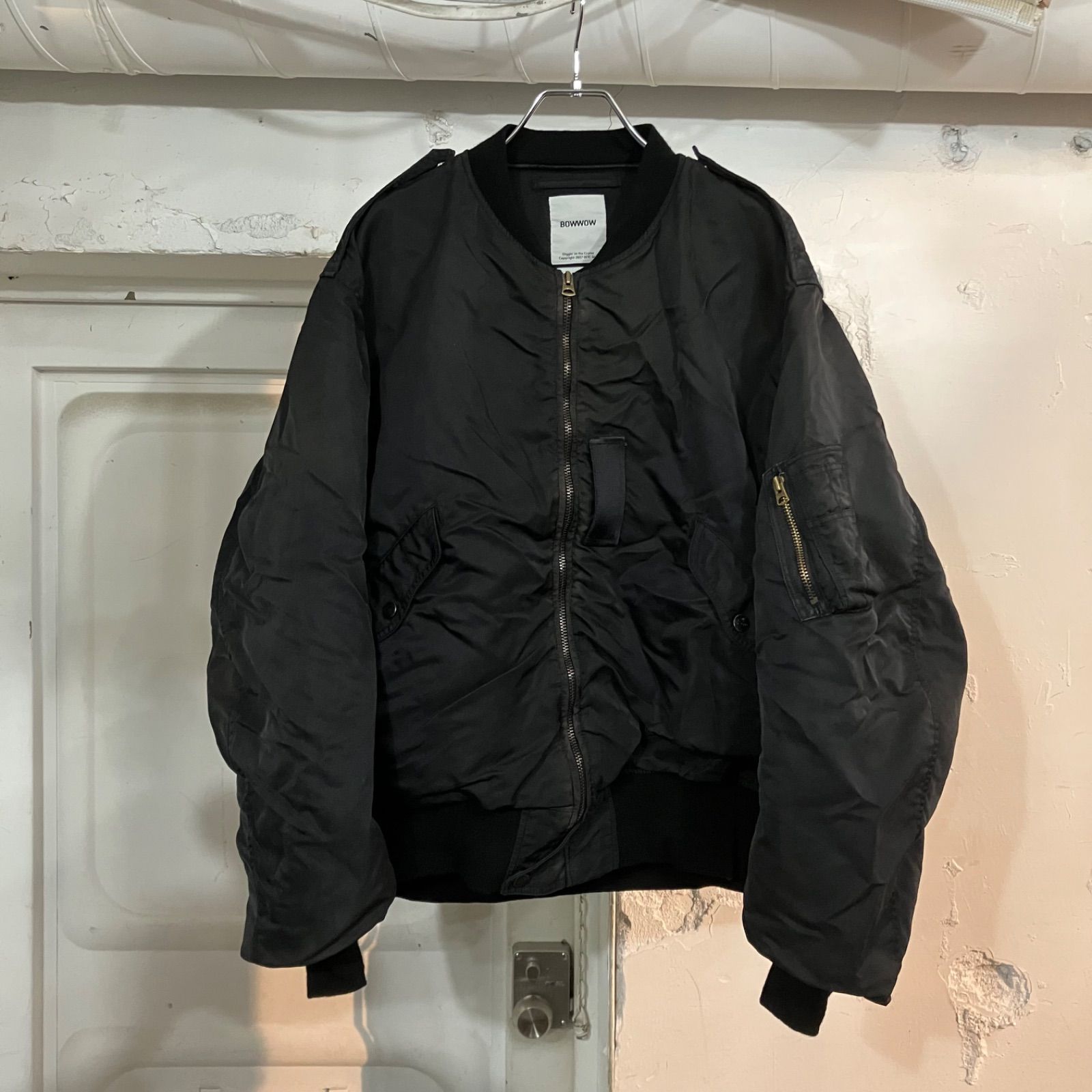 BOWWOW バウワウ 25 AW L 2 B エイジング加工 フライトジャケット サイズXL