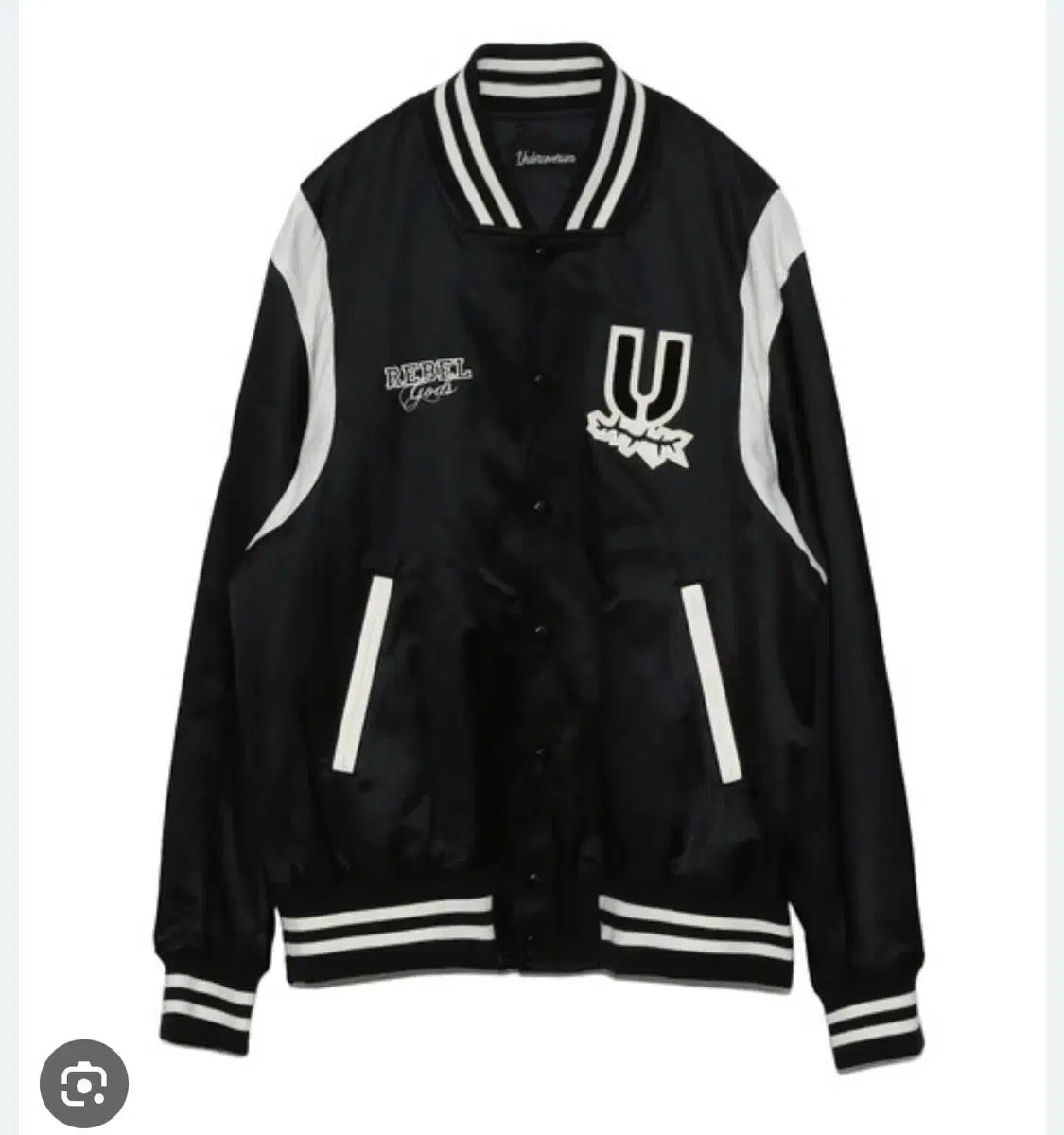 UNDERCOVER 22シーズン サテン ブルゾン スタジャン ジャケット 5