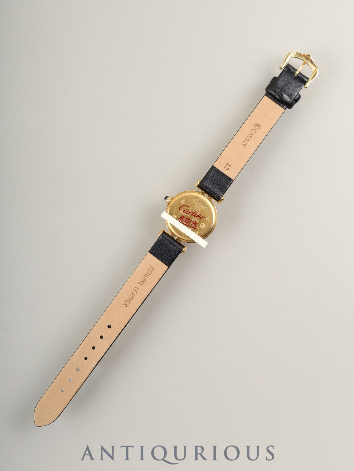 カルティエ マストコリゼ W100753 / 590002 クォーツ Cal.690 SV925 革