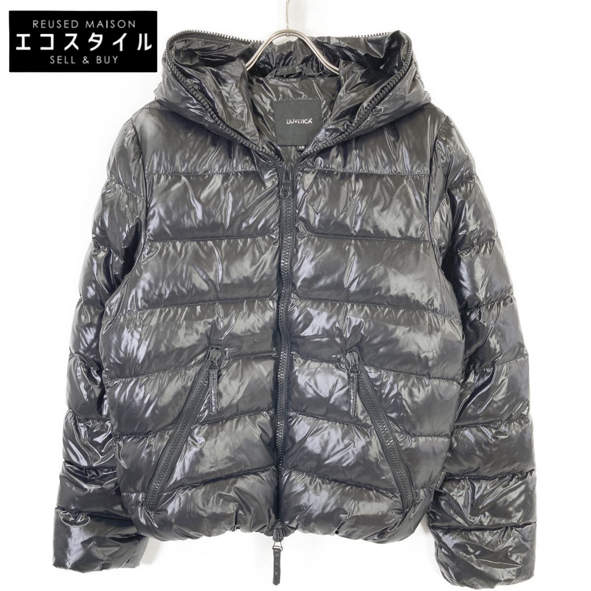 DUVETICA デュベティカ 2251N00 ﾌﾞﾗｯｸ DIONISIO ﾀﾞｳﾝｼﾞｬｹｯﾄ 48 - メルカリ