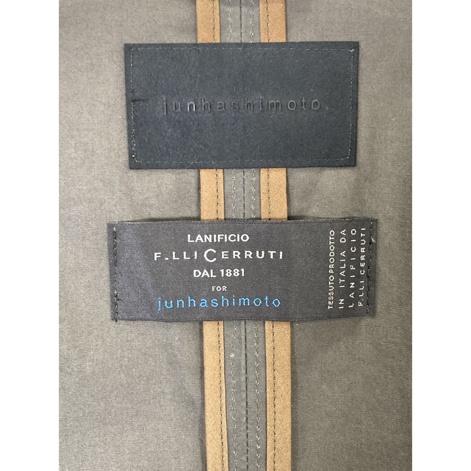 jun hashimoto ジュンハシモト 【×CERRUTI】1011810024 ｶｰｷ TIELOCKEN