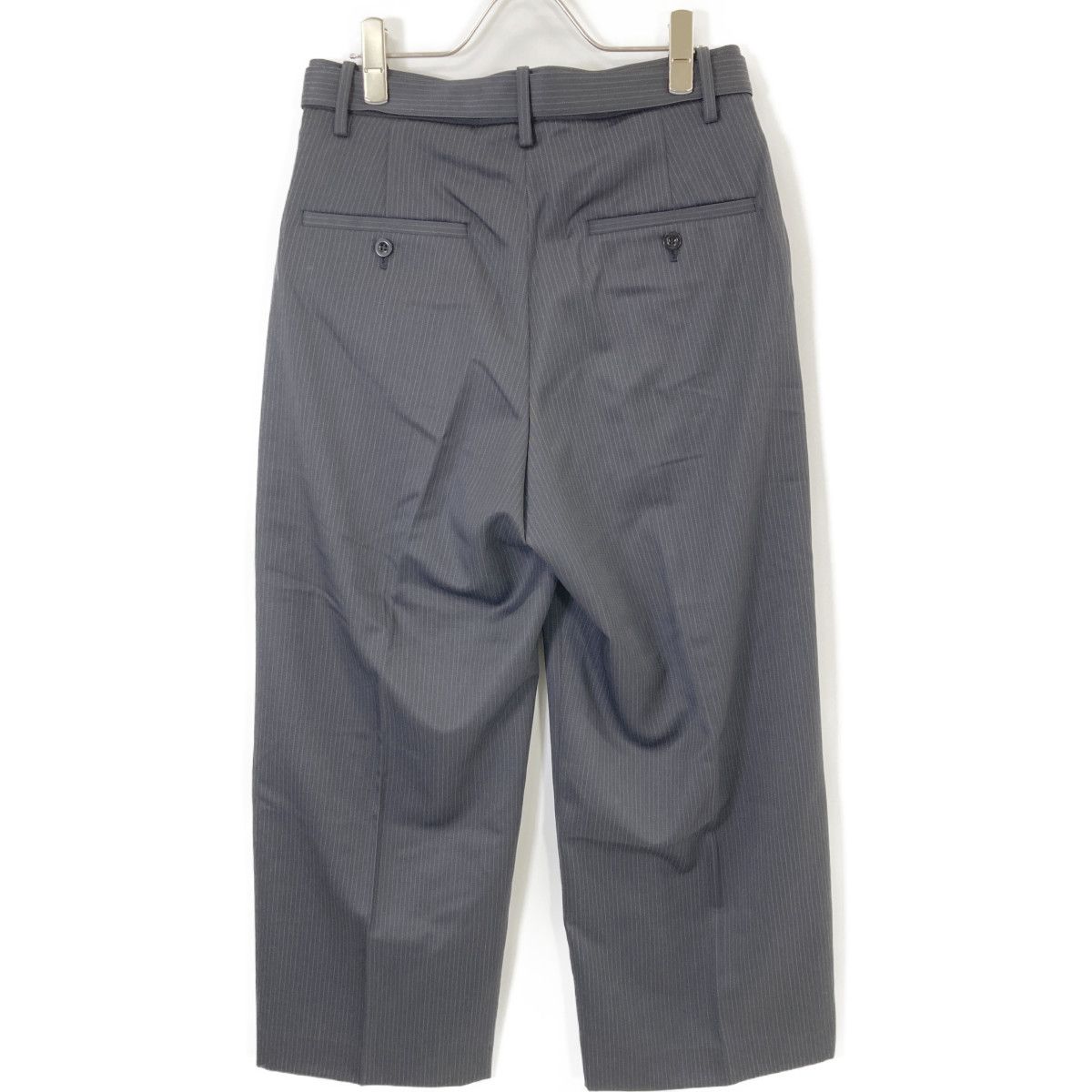 sacai サカイ 25-03634M ｽﾄﾗｲﾌﾟ Doeskin Pants 1 - メルカリ