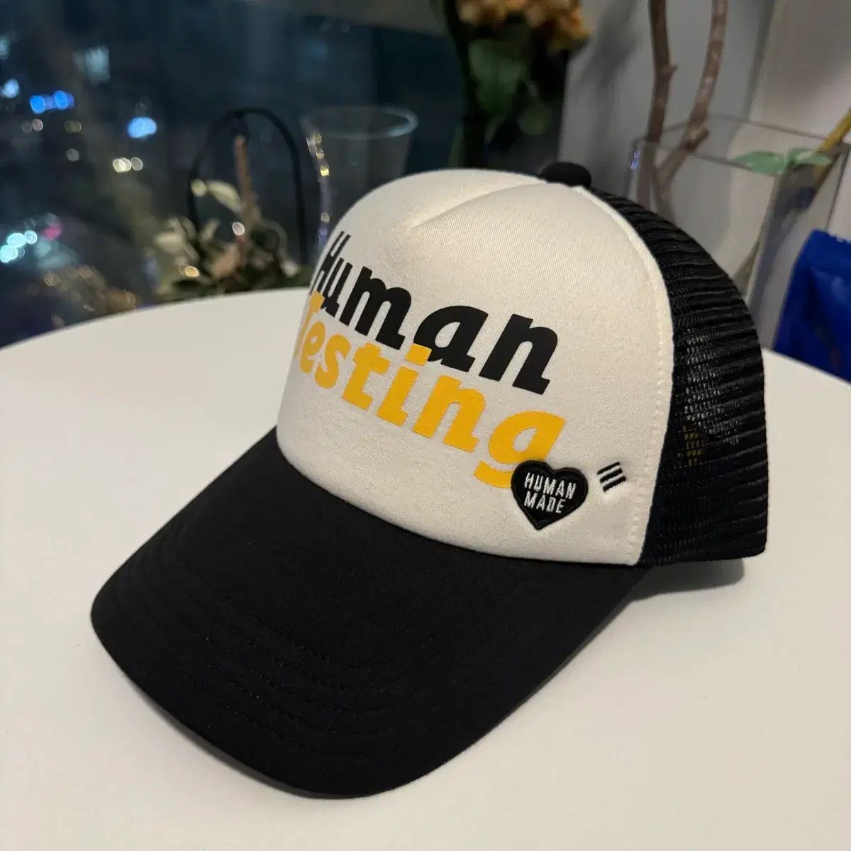 HUMAN MADE x ASAP Rocky HUMAN TESTING メッシュキャップ ベース
