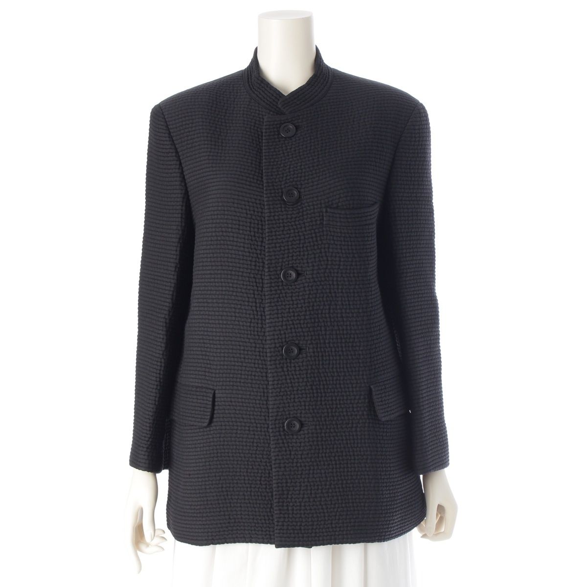 イッセイミヤケ 1996年 96AW ペルマネンテ ウール シルク ステッチ