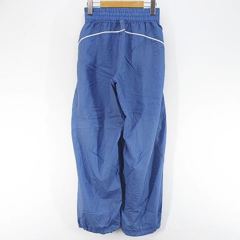 ルルレモン lululemon スポーツウェア ヨガ アクティブウェア LW 5 GOAA License to Train ジョガーパンツ ロング丈 XS 青系 ブルー ウエストゴム ロゴ プリント