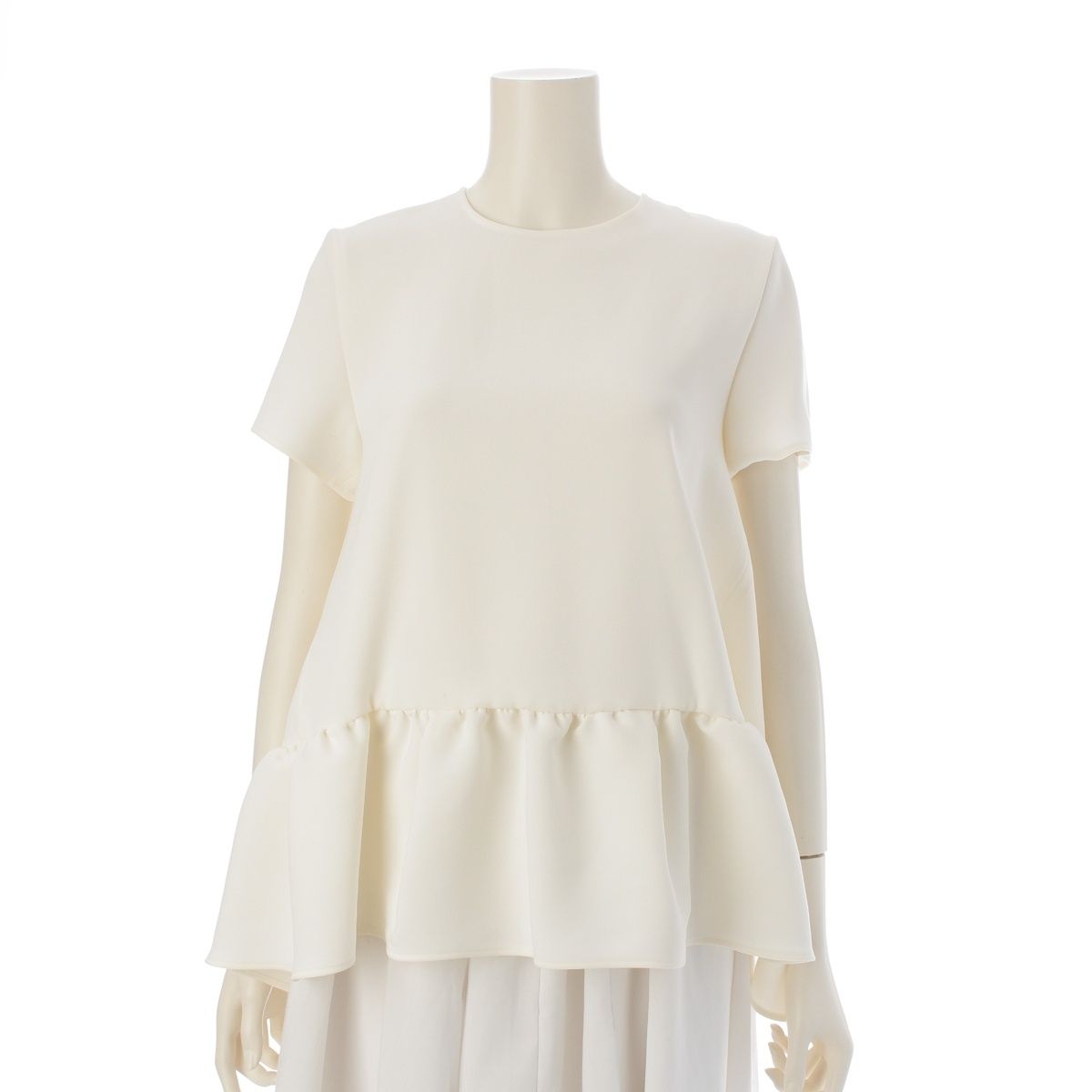 ヨーコチャン　ブラウス ヨーコチャン 23年 ハーフスリーブ ギャザー ブラウス トップス YCB