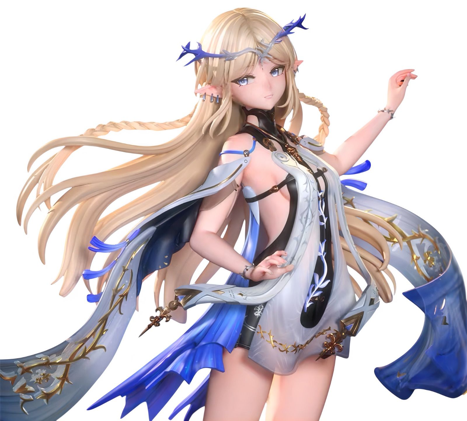 1/6 ガレージキット フィギュア 未塗装 鳴潮 カルテジア 31cm - メルカリ