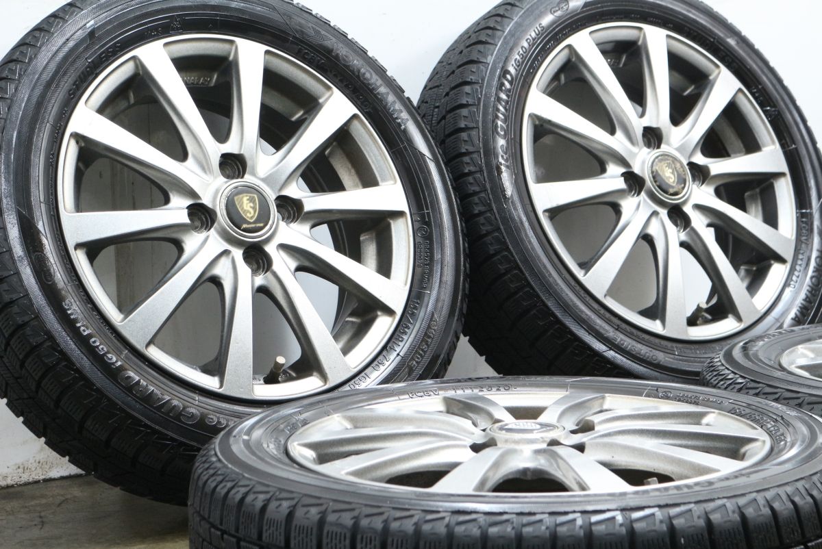 軽自動車サイズ マナレイ 14 in 4 5 J 43 PCD 100 ヨコハマ iG 50 155 65 R N ONE BOX WGN デイズ ワゴンR アルト タント ムーヴ