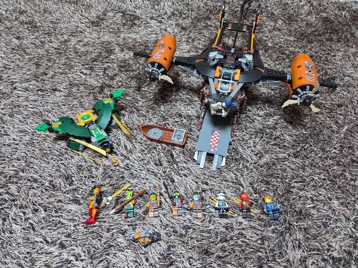 LEGOブロック ニンジャゴー ミスフォーチュン の 船