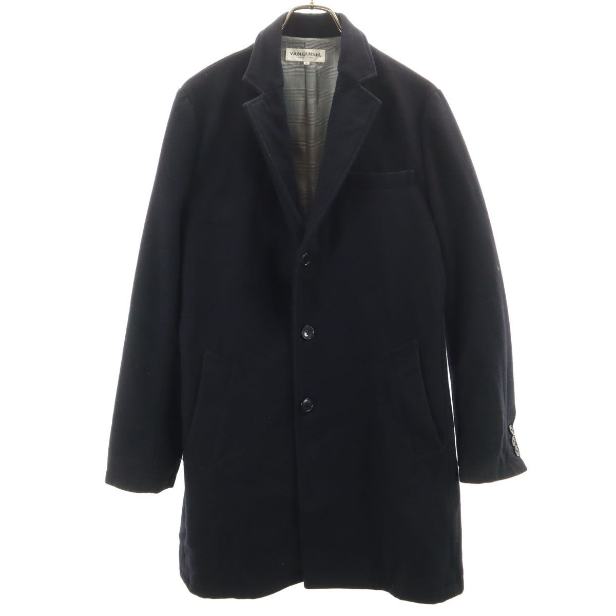 【新品・未使用 タグ付】Black by VANQUISH チェスターコート black by VANQUISHチェスターコート ヴァンキッシュ 【楽天市場】black