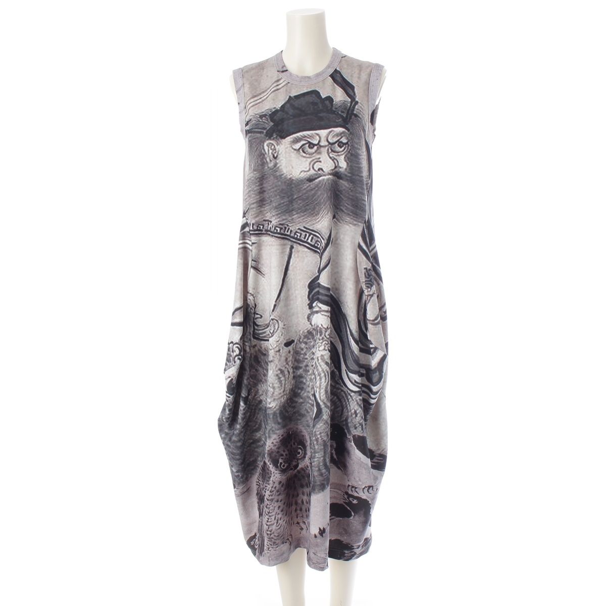 コムデギャルソン AD2017 18SS 雪村周継 グラフィック 変型 総柄  