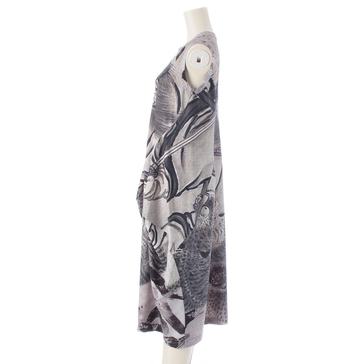 コムデギャルソン AD2017 18SS 雪村周継 グラフィック 変型 総柄  