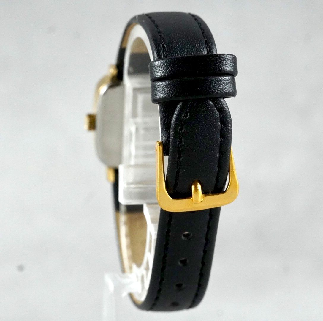 【稼働/新品電池】LONGINES 腕時計 クォーツ レディース スクエア 新品電池交換済】 LONGINES ロンジン スクエア ゴールド quartz