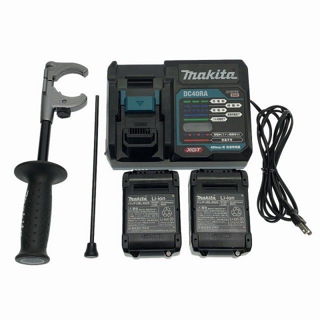  比較的 makita マキタ 40 Vmax 充電式震動ドライバドリル 青 バッテリ 2.5 Ah 充電器 ケース付 コードレス120048 電動ドライバードリル ドリル ドライバー レンチ