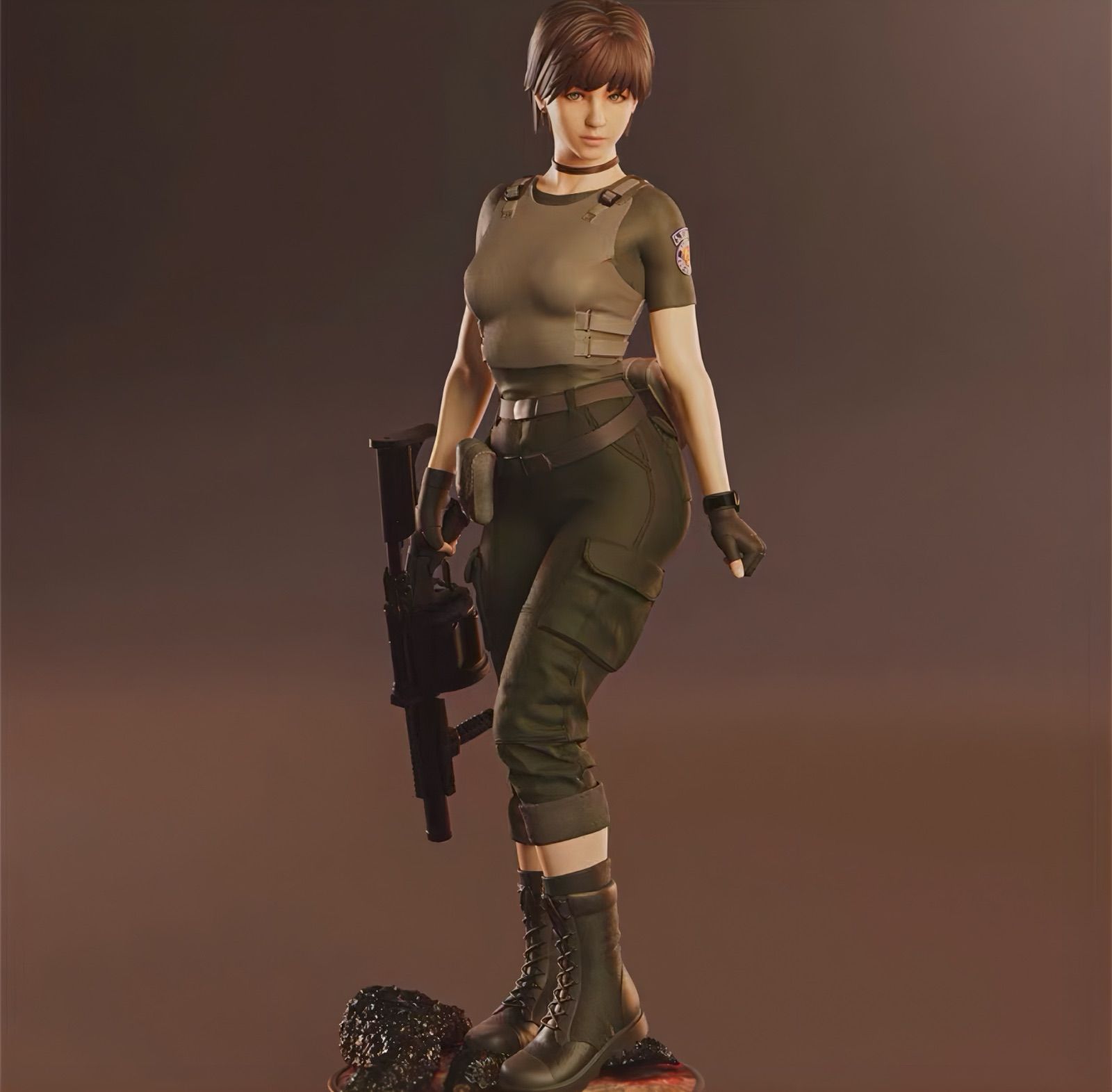 1/6 ガレージキット フィギュア 未塗装 バイオハザード レベッカ