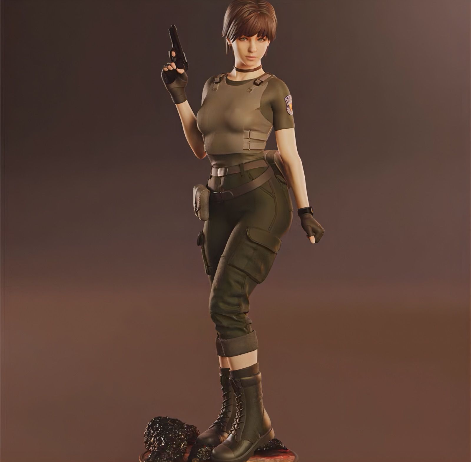 1/6 ガレージキット フィギュア 未塗装 バイオハザード レベッカ