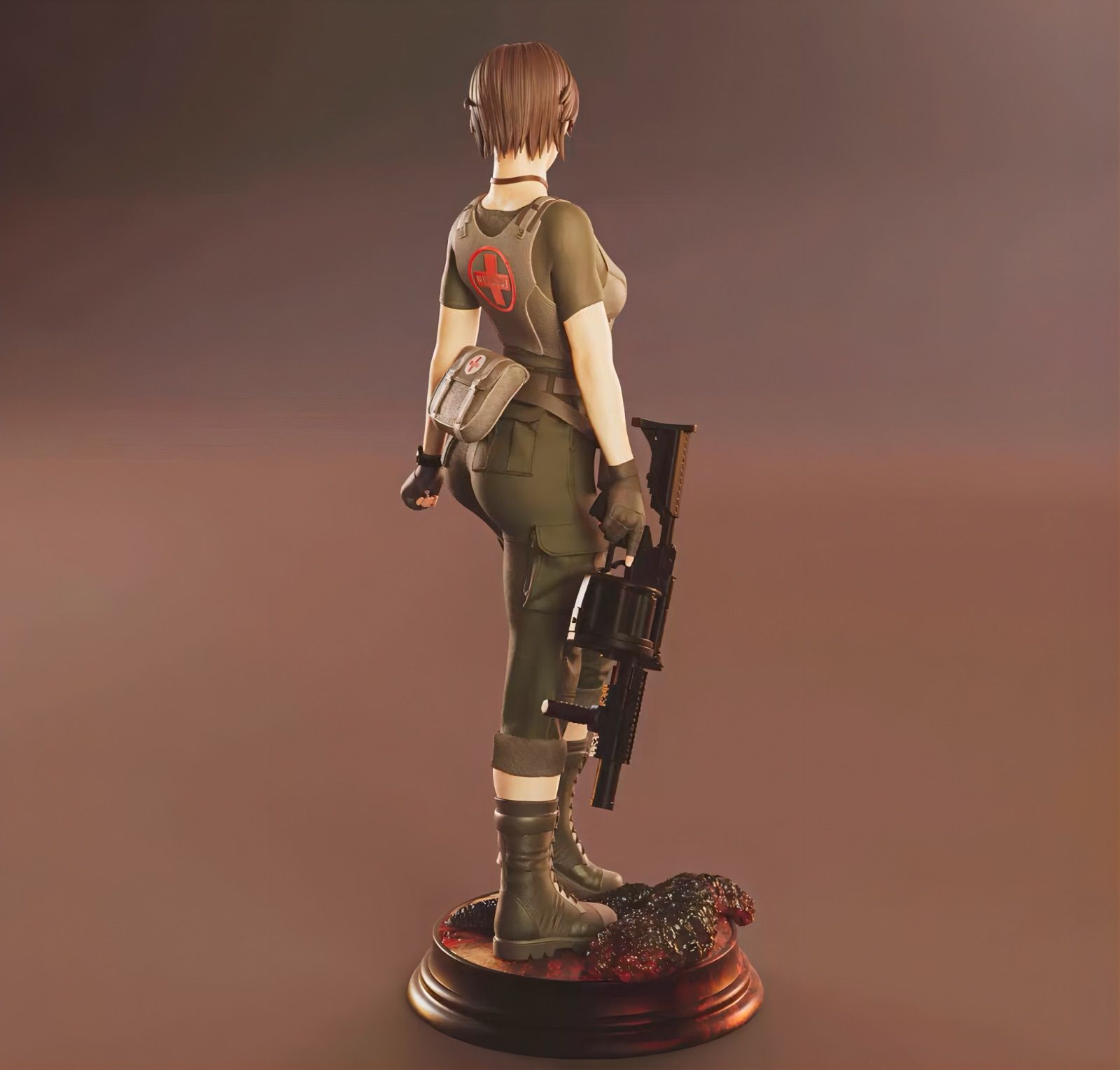 1/6 ガレージキット フィギュア 未塗装 バイオハザード レベッカ