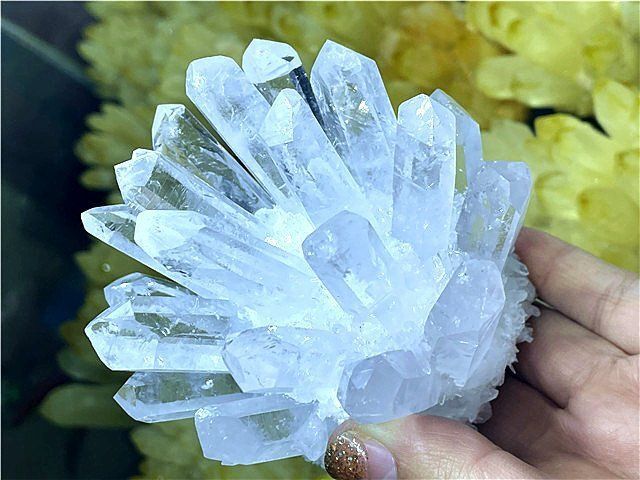 高品質♡水晶クラスター♡透明感♡No.1733 超綺麗高透明度水晶クラスターB1219/1F319/82B - メルカリ