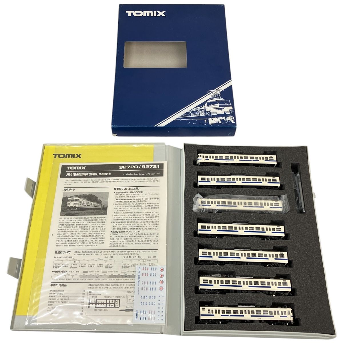 TOMIX 92720 JR 415系 近郊電車 常磐線 セットA 7両セット Nゲージ