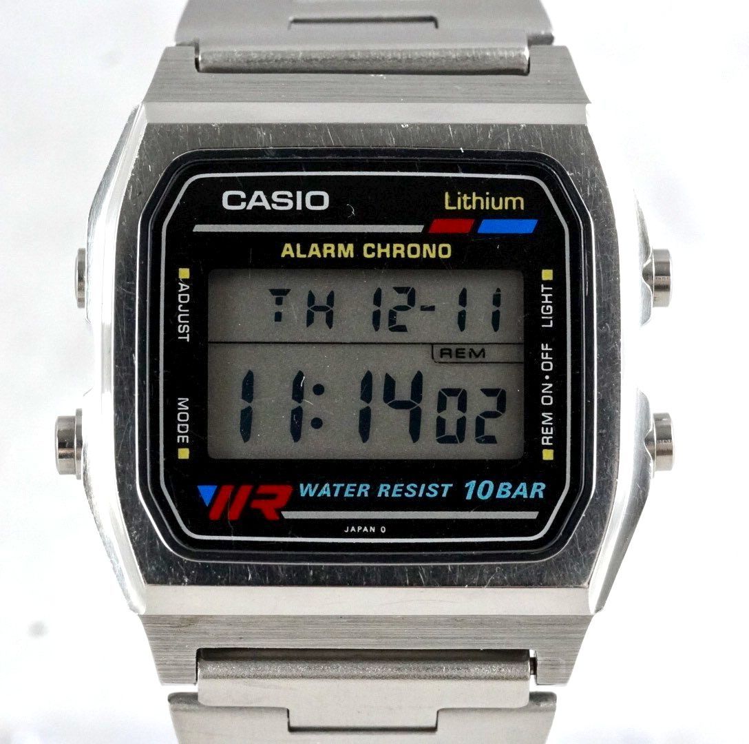 CASIO W-780 80s ”Old Casio” ビンテージ ペプシカラー 新品電池交換済み】CASIO カシオ W-780 80s ALARM CHRONO Old Casio