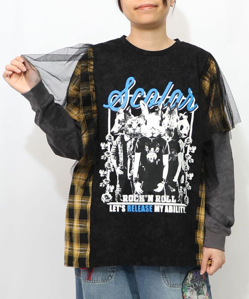 WAYロンT チャコールグレー