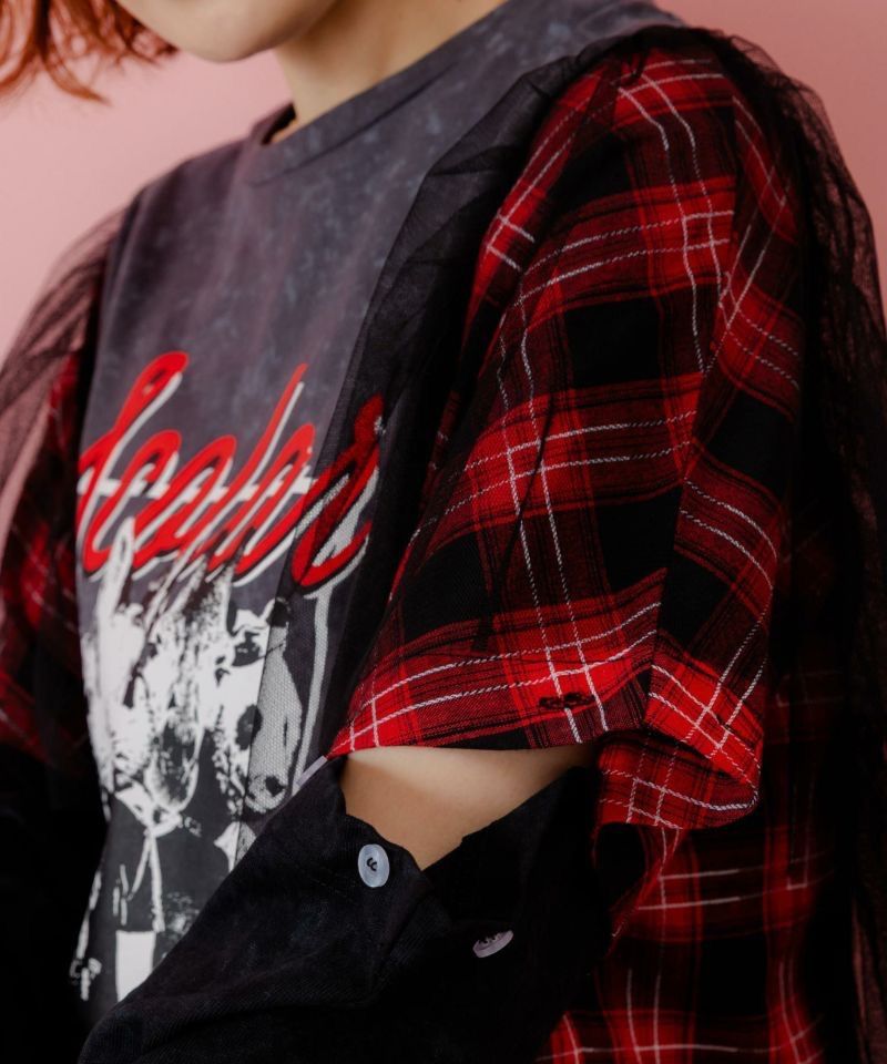 チャコールグレー ブラック