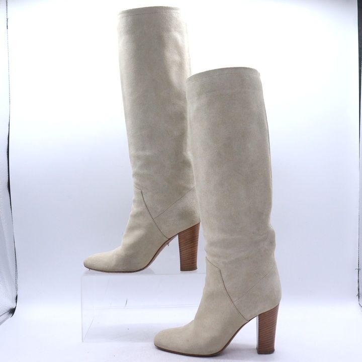 白セルジオロッシ ロングブーツ ホワイト 36 ホワイト（白）系 Sergio Rossi(セルジオロッシ) ブーツ(レディース