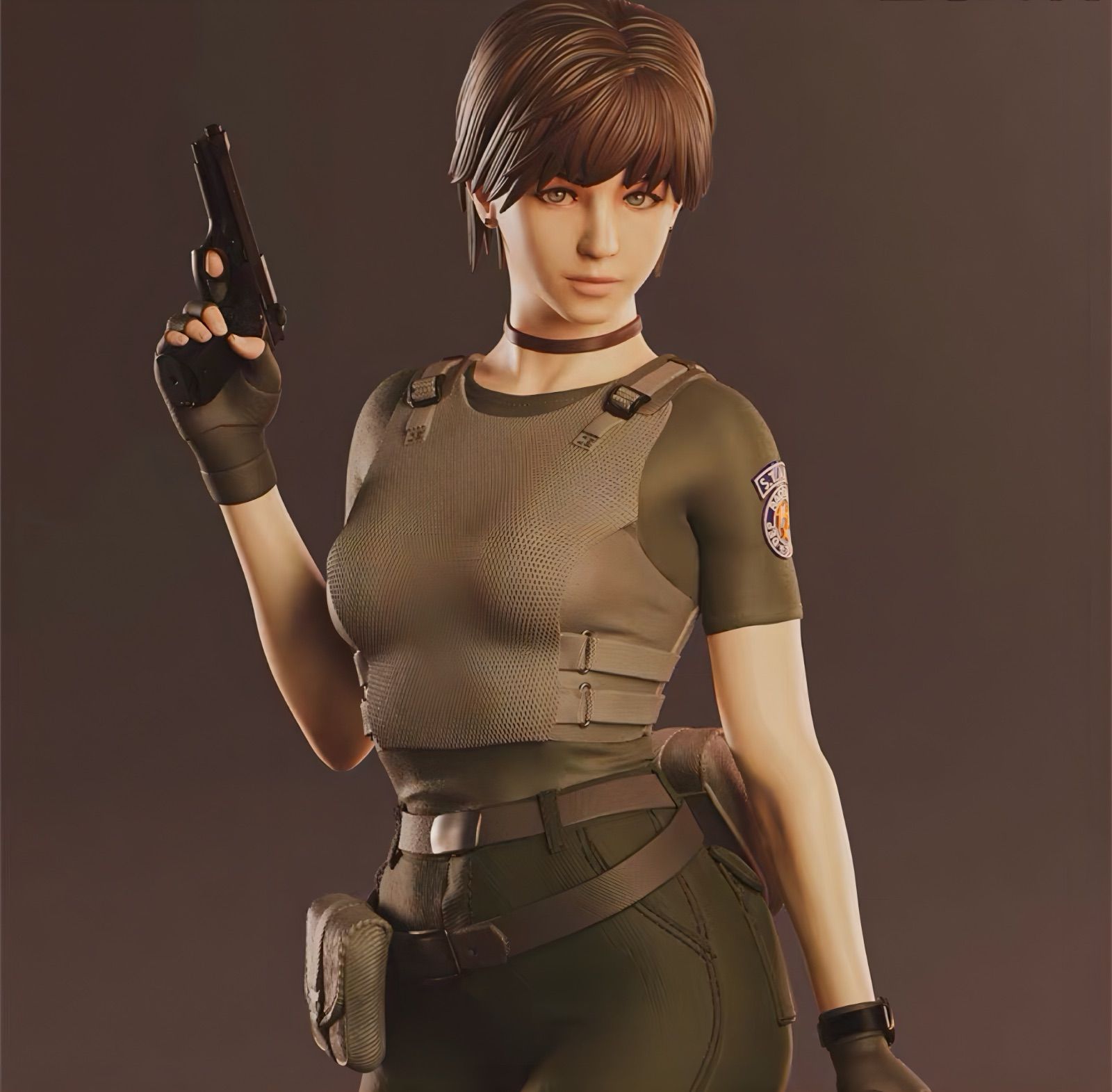 1/8 ガレージキット フィギュア 未塗装 バイオハザード レベッカ