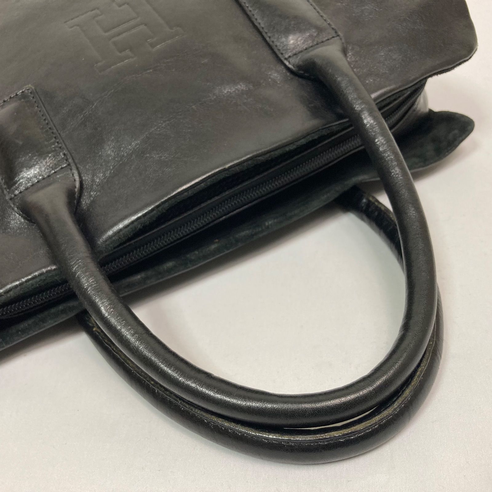 美品】HIROHU ヒロフ ビジネスバッグ ブリーフケース 本革 レザー