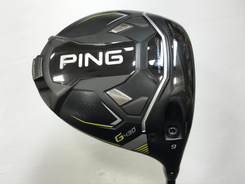 【中古ゴルフクラブ】ピン　G430　G430 MAX ドライバー Speeder SLK 6　シャフト：Speeder SLK 6 ピン G430 MAX 9度 Speeder SLK 6 Sフレックス ドライバー 中古【最短